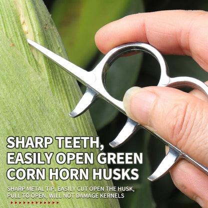 Stainless Steel Corn Husking Tool for Farm & Home Fresh Corn Shelling