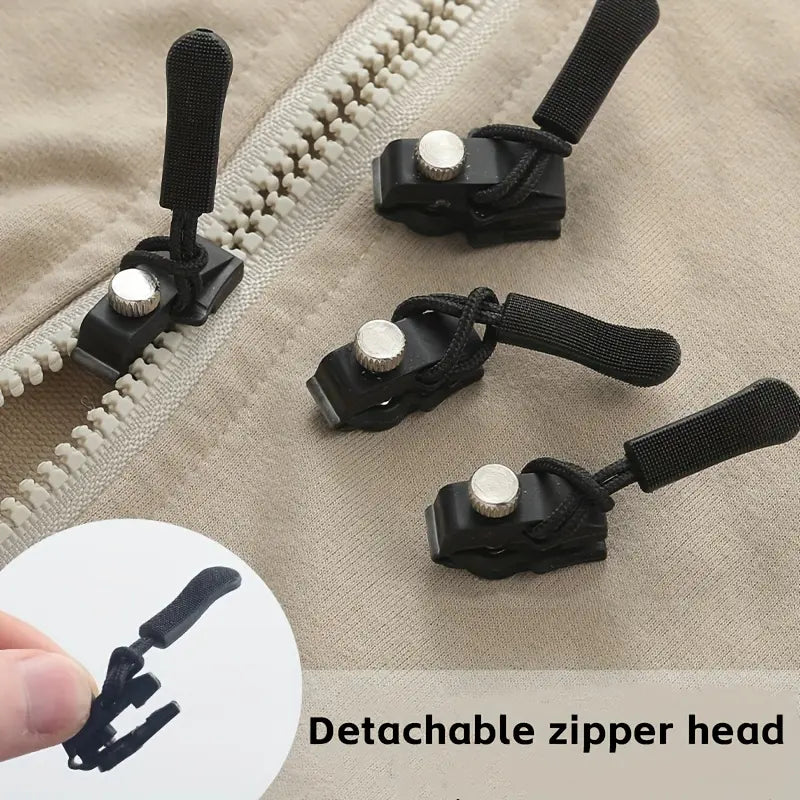 15PCS Zipper Replacement Sliders – Universal Repair Tool Kit