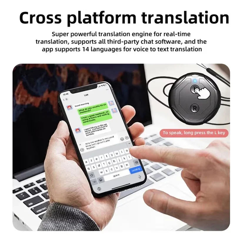 AI Intelligent Translator Multi-language Translation Simultaneous Interpretation