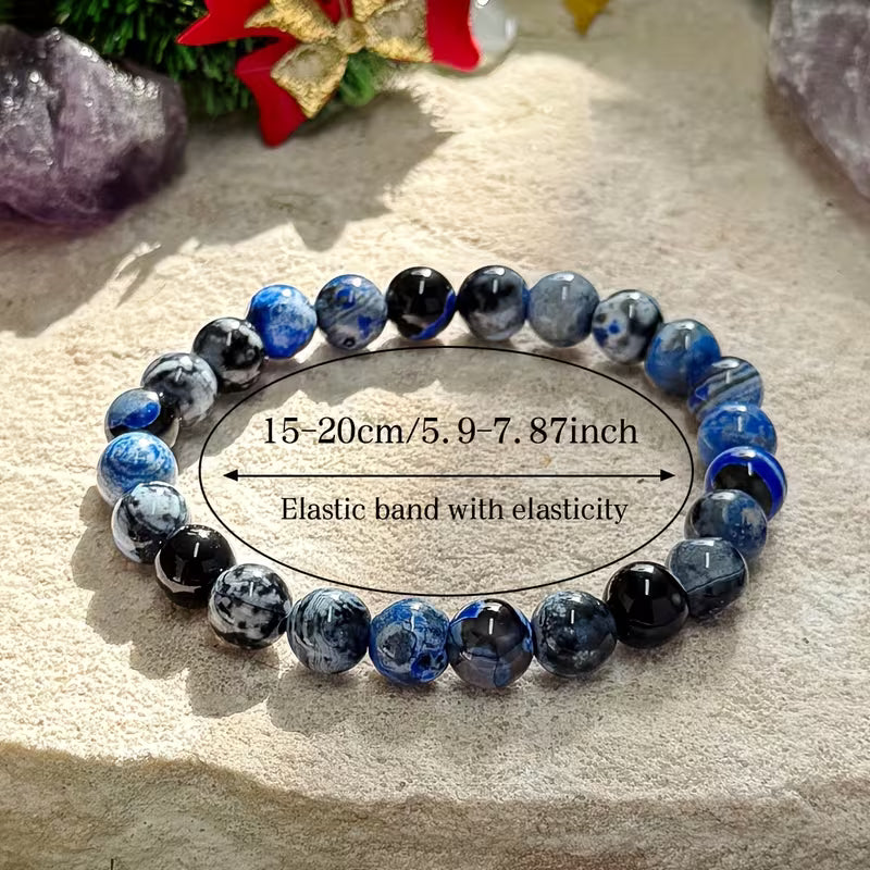 Serenity Blue Pattern Bracelet