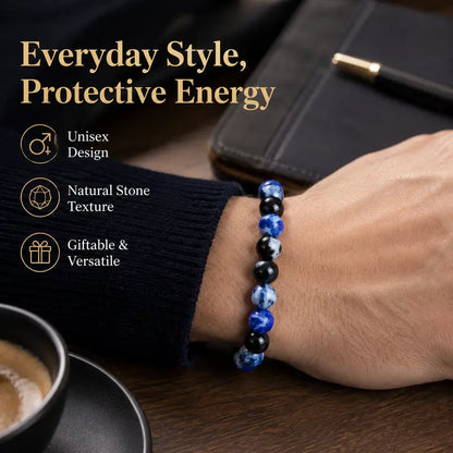 Serenity Blue Pattern Bracelet