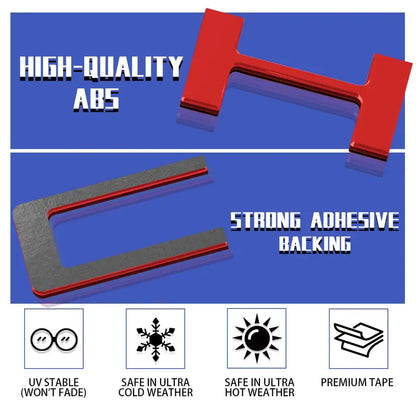 Premium 3D Tailgate Lettering Sticker Inserts