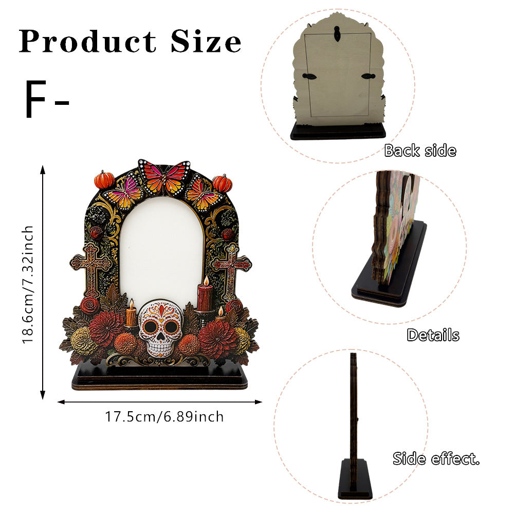 Day of the Dead Photo Display Ornament