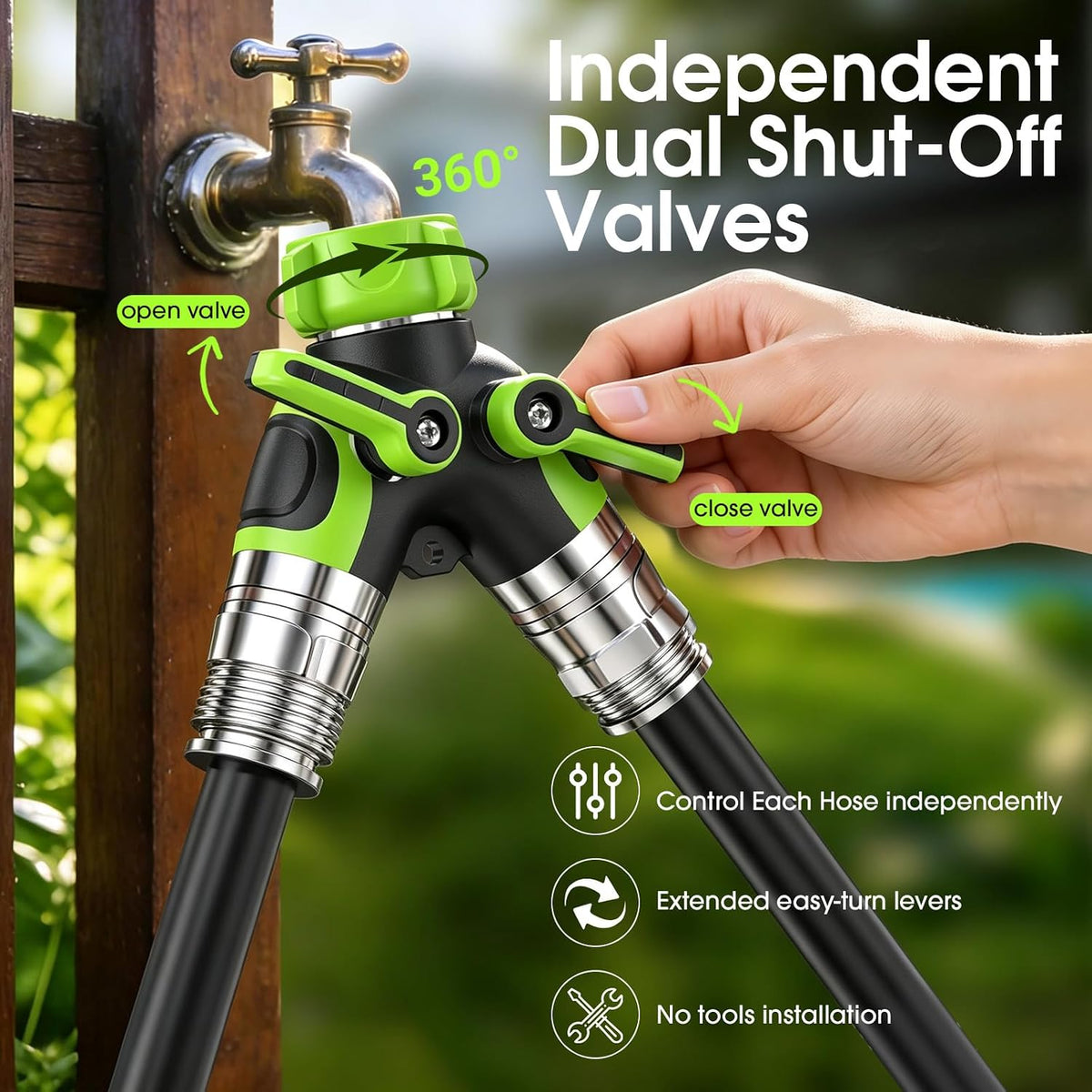 Hose Splitter 2 Way