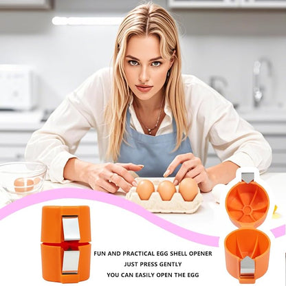 2PCS Egg Shell Peeler Opener – The Easy Way to Crack Eggs Without Mess
