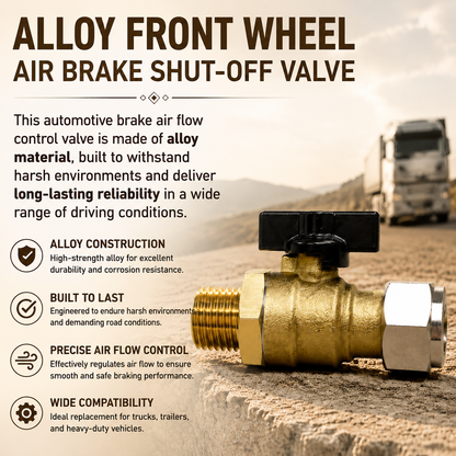 Truck Air Brake Shut Off Valve – Reliable Replacement for Safer Driving