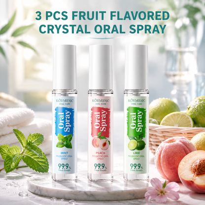 3PCS Fruit-Flavored Crystal Oral Spray