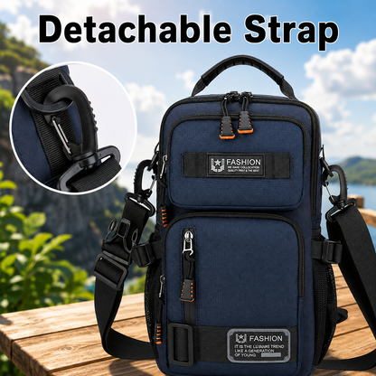 Men’s Tactical Chest Bag – Large Capacity with Multiple Pockets
