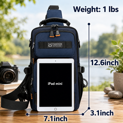 Men’s Tactical Chest Bag – Large Capacity with Multiple Pockets